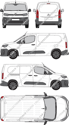 Citroën Berlingo van/transporter, 2018–2024 (Citr_444)