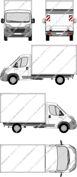 Citroën Jumper Cuerpos de caja, actual (desde 2014) (Citr_456)