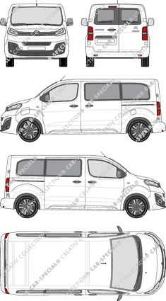 Citroën ë-Spacetourer, 2020–2024 (Citr_511)