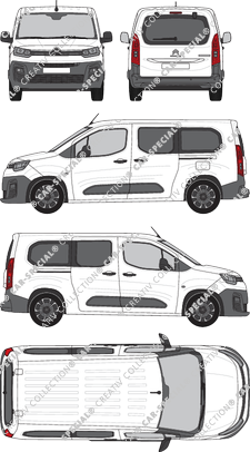 Citroën Berlingo Hochdachkombi, 2018–2024 (Citr_530)