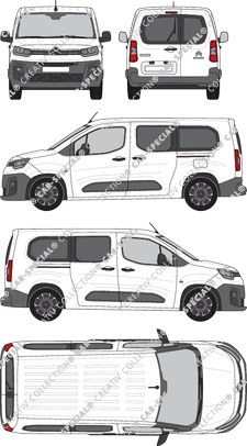 Citroën Berlingo van/transporter, 2018–2024 (Citr_532)