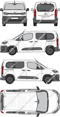 Citroën ë-Berlingo van/transporter, current (since 2021) (Citr_546)