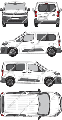 Citroën ë-Berlingo van/transporter, current (since 2021) (Citr_549)