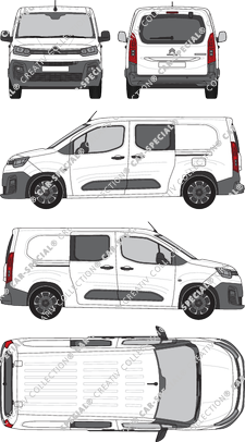 Citroën ë-Berlingo van/transporter, current (since 2021) (Citr_554)