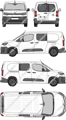 Citroën ë-Berlingo van/transporter, current (since 2021) (Citr_556)