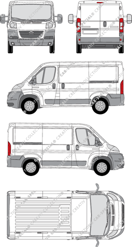 Citroën Relay furgón, 2006–2014 (Citr_567)