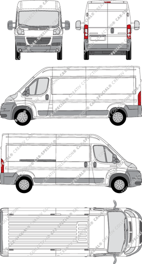 Citroën Relay Kastenwagen, 2006–2014 (Citr_574)