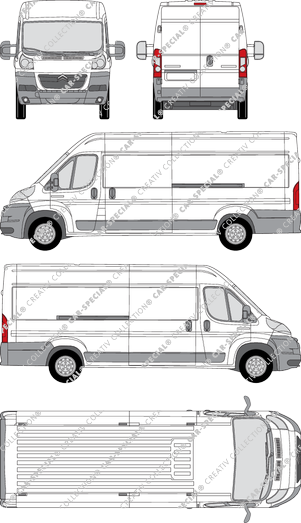 Citroën Relay Kastenwagen, 2006–2014 (Citr_578)