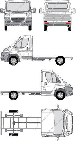 Citroën Relay, Chassis for superstructures, single cab (2006)