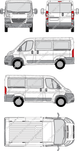 Citroën Relay Kleinbus, 2002–2014 (Citr_587)