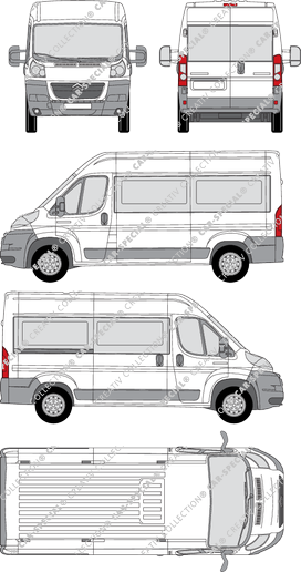 Citroën Relay microbús, 2006–2014 (Citr_590)