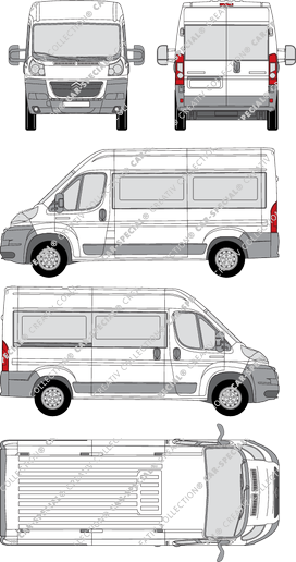 Citroën Relay Kleinbus, 2006–2014 (Citr_590)