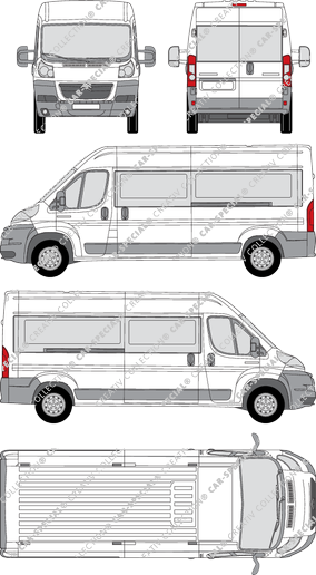 Citroën Relay camionnette, 2006–2014 (Citr_593)