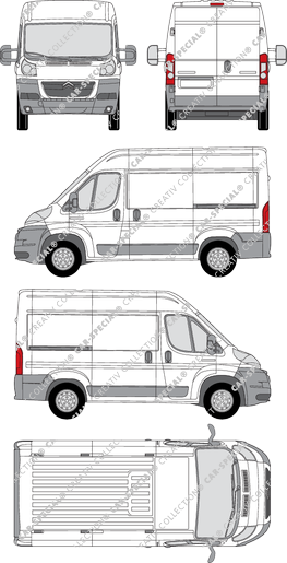 Citroën Relay Kastenwagen, 2006–2014 (Citr_601)