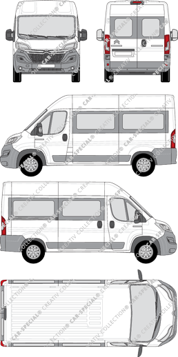 Citroën Relay microbús, actual (desde 2014) (Citr_662)