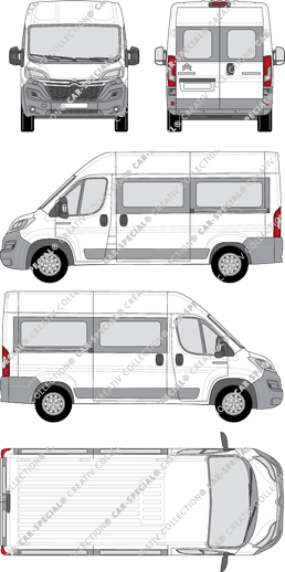 Citroën Relay microbús, actual (desde 2014) (Citr_663)