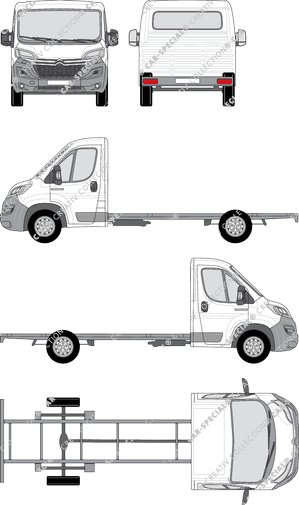 Citroën Relay Chassis for superstructures, current (since 2014) (Citr_676)