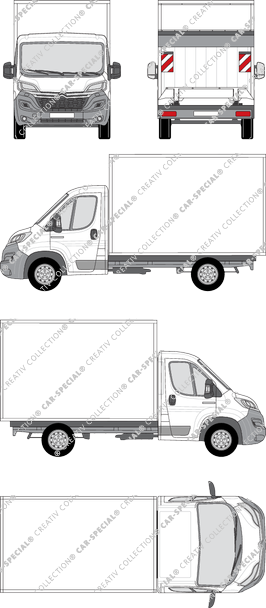 Citroën Relay Box bodies, current (since 2014) (Citr_680)