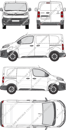Citroën ë-Dispatch van/transporter, current (since 2020) (Citr_700)