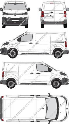 Citroën ë-Jumpy furgone, attuale (a partire da 2024) (Citr_822)