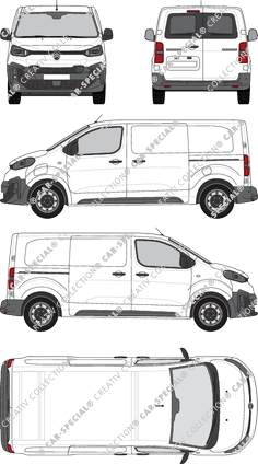 Citroën ë-Jumpy furgone, attuale (a partire da 2024) (Citr_824)