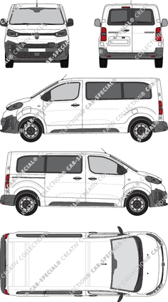 Citroën ë-Jumpy microbús, actual (desde 2024) (Citr_831)