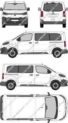 Citroën ë-Jumpy Kleinbus, attuale (a partire da 2024) (Citr_834)