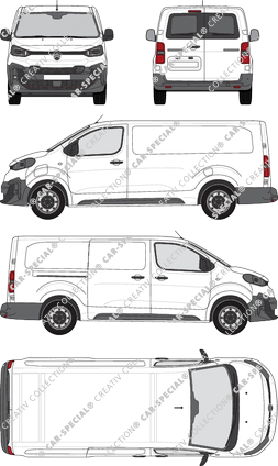 Citroën ë-Jumpy furgone, attuale (a partire da 2024) (Citr_842)