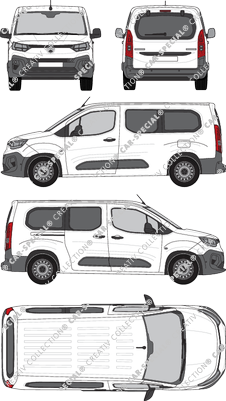 Citroën Berlingo, furgone, Rear Flap, 1 Sliding Door (2024)