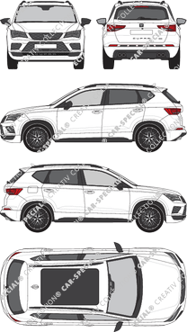 Cupra Ateca, actueel (sinds 2019) (Cupr_001)