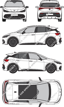 Cupra Born, actueel (sinds 2021) (Cupr_005)