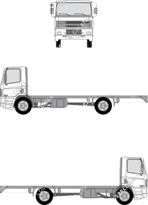 DAF 65/75/85, cabina corta