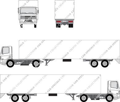 DAF 65/75/85, Tractor