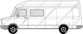 DAF VS 428 ET furgón