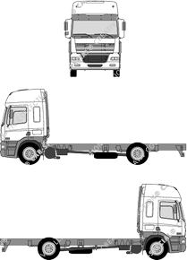 DAF CF Châssis pour superstructures, 2005–2013 (DAF_030)