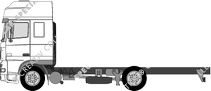 DAF XF Chassis for superstructures, 2002–2006