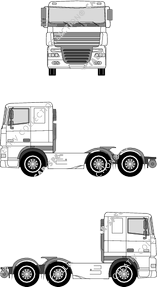 DAF XF Tractor, 2006–2013 (DAF_035)