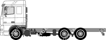 DAF XF Chasis para superestructuras, 2006–2013