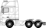 DAF XF tracteur de semi remorque, 2006–2013