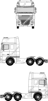 DAF XF tracteur de semi remorque, 2006–2013 (DAF_041)