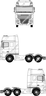 DAF XF Sattelzugmaschine, 2006–2013 (DAF_041)