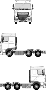 DAF XF tracteur de semi remorque, 2013–2021 (DAF_043)