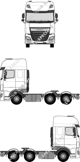 DAF XF tractor unit, 2013–2021 (DAF_044)