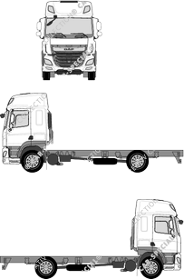 DAF CF Châssis pour superstructures, à partir de 2013 (DAF_054)