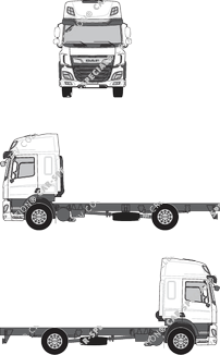 DAF CF Chassis for superstructures, current (since 2018) (DAF_062)