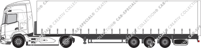DAF XF Tractor unit with semi-trailer, current (since 2021)
