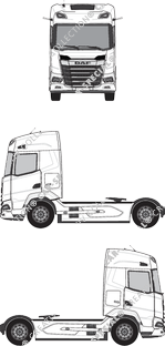 DAF XF, tracteur de semi remorque (2021)