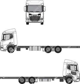 DAF XD Fahrgestell für Aufbauten, aktuell (seit 2023) (DAF_088)