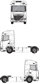 DAF XF tractor unit, current (since 2025) (DAF_092)