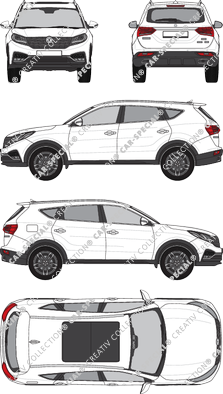 DFSK Glory 580, actueel (sinds 2019) (DFSK_001)